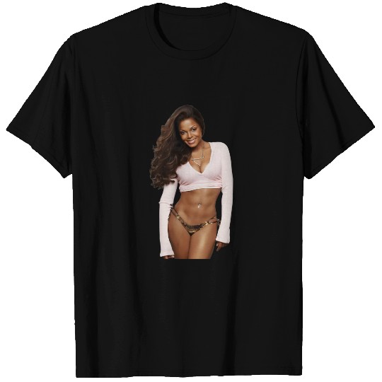 Janet Music Janet Jackson T-Shirt Black