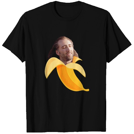 Nicolas cage in a banana T-Shirts