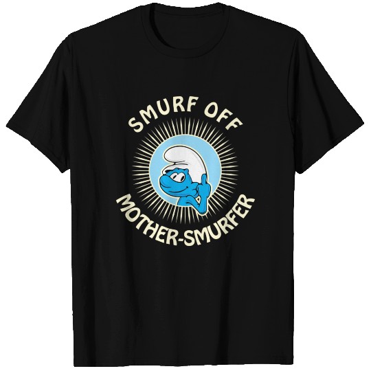 Smurf Off - 80scartoons - T-Shirt