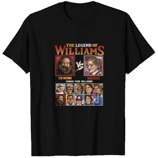 The Legend of Williams - Robin Williams VS - Robin Williams - T-Shirt
