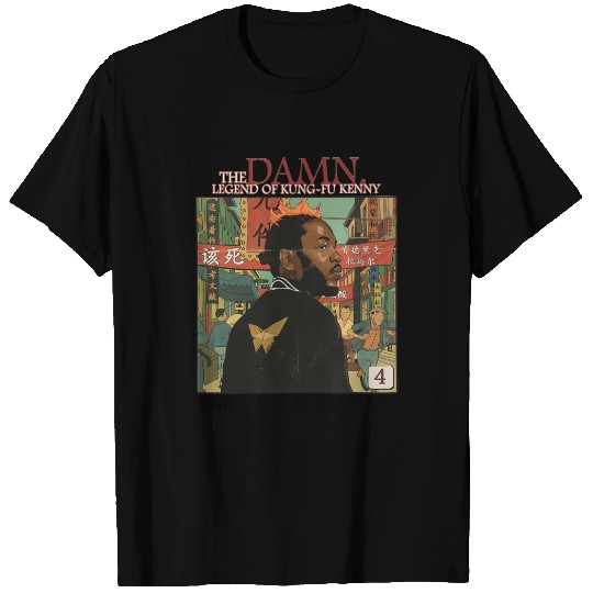 Kendrick Lamar Kung Fu Kenny Damn Shirt