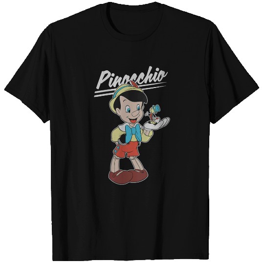 Disneyss Pinocchio And Jiminy Cricket T-Shirts