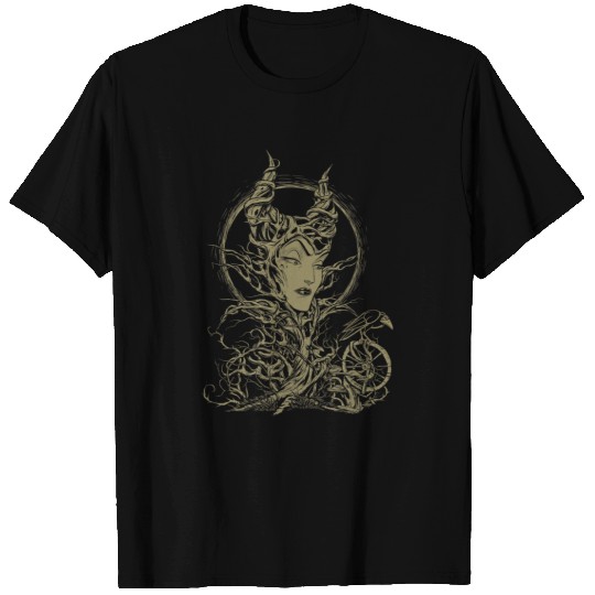 Disney Sleeping Beauty Maleficent Crow Branches T-Shirts