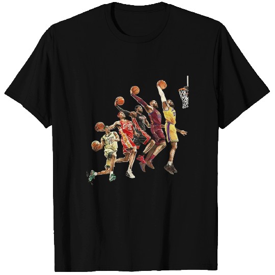 The Evolution of Lebron James - NBA Los Angeles Lakers - Nba - T-Shirt