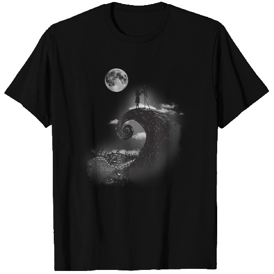 Disneyss Nightmare Before Christmas Jack And Sally T-Shirts