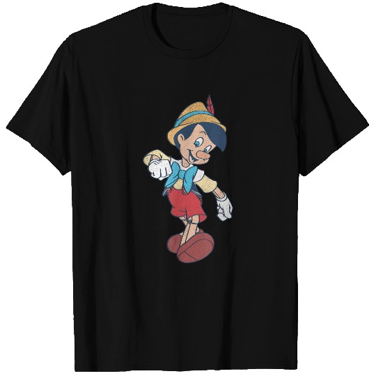 Disneyss Pinocchio Vintages Portrait T-Shirts