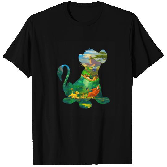 Disney Lion King Simba Silhouette Graphic TShirt T-Shirts