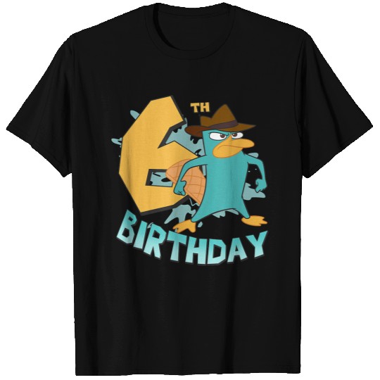Disneyss Phineas And Ferb Perry Sixth Birthday T-Shirts