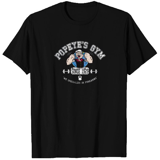 Pop Eye's Gym - Popeye The Sailor - T-Shirt