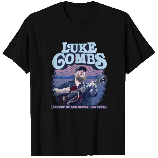 Discover Vintage Lukes Combs 2024 T Shirts, Tour Growing Up and Gett.ng Old T Shirts, Country Music T Shirts