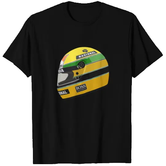 Ayrton Senna Helmet 1988funny T-Shirts