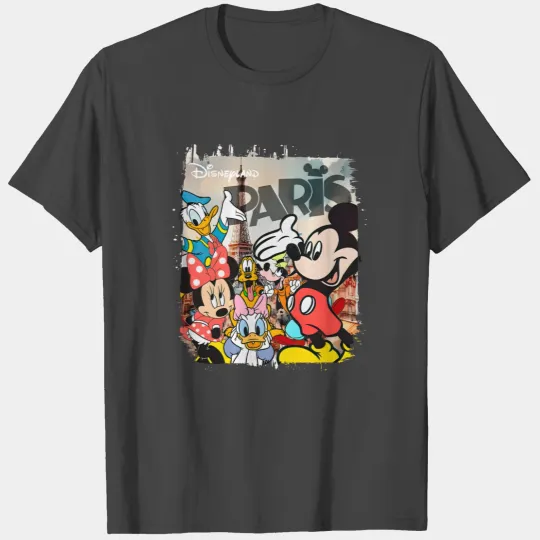 Disneyland Paris Shirt, Mickey Friends Eiffel Tower Shirt, Disney Paris Vacation Shirt