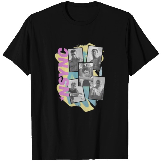 NSYNC - Photo Blocks Best Boyfriend T-Shirt