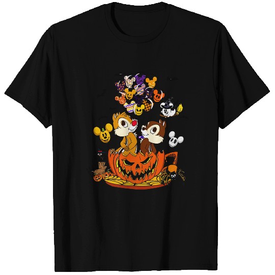 Vintage Chip and Dale Halloween shirt