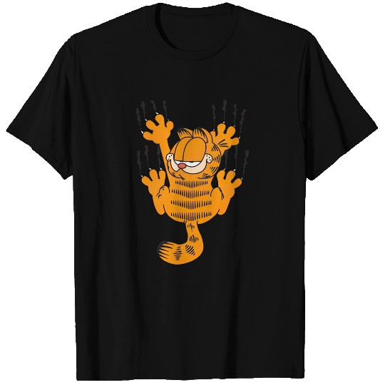 Garfield The Cat Scratch Wall T-shirt