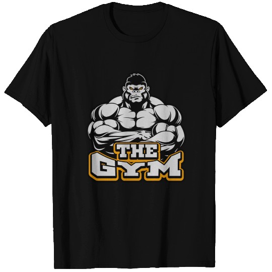 THE GYM IS POWER KING KONG T-shirt
