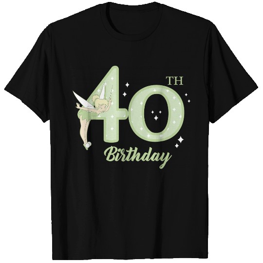 Disneyss Peter Pan 40th Birthday Tinkerbell Portrait T-Shirts
