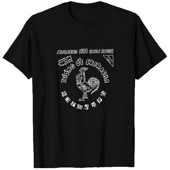Love Of Hot Sauce - Siracha T-shirt