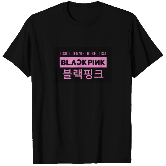 T-Shirt Blackpink Square Up Jennie Ros Jisoo Lisa Smooth