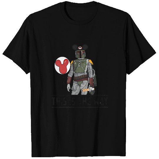 This Is The Way Mandalorian Shirt Disney Mickey Mouse Ears Shirt