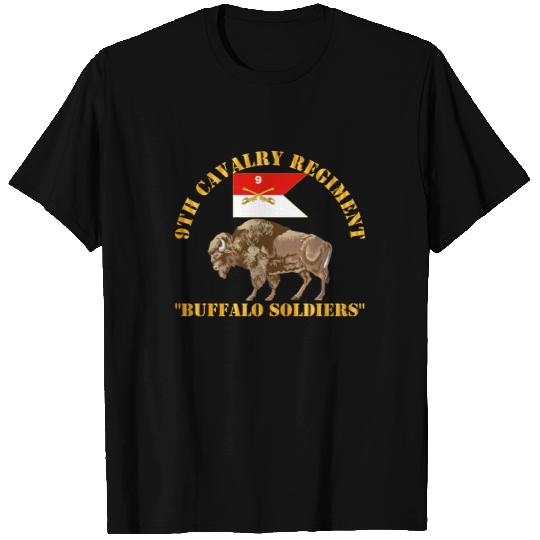 Army - 9th Cavalry Regiment - Buffalo Soldiers T-shirt