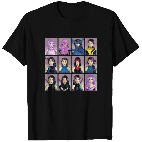 Psylocke Through The Ages! - X Men - T-Shirt