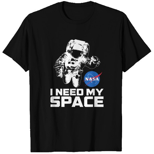 NASA Logo - I Need My Space with Astronaut T-Shirt