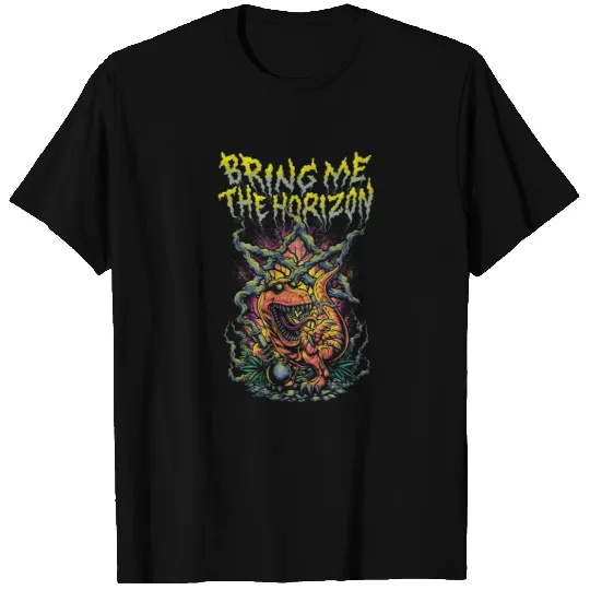 Bring Me The Horizon Smoking Dinosaur T-shirt