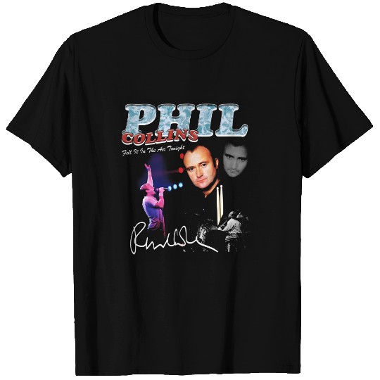 Phil Collins Bootleg Black Tee