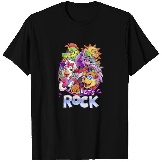 Let's ROCK Security Breach - Fnaf - T-Shirt
