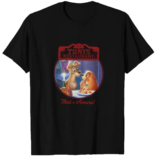 Lady and the Tramp Tonys Restaurant shirt