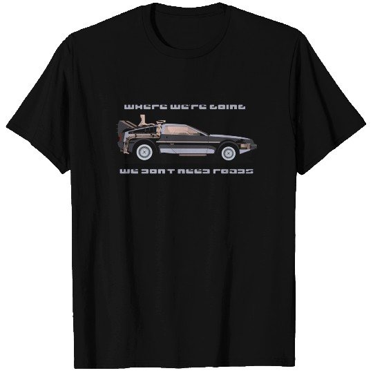 Back to the Future - DeLorean - Delorean Time Machine - T-Shirt