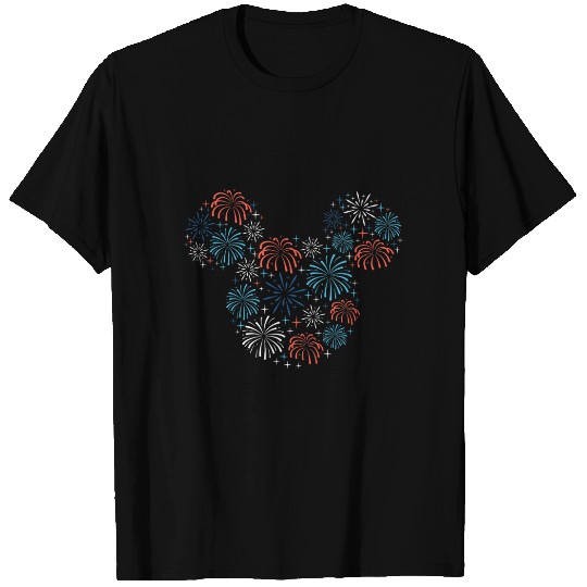 Disney Mickey Mouse Fireworks Americana T-Shirts