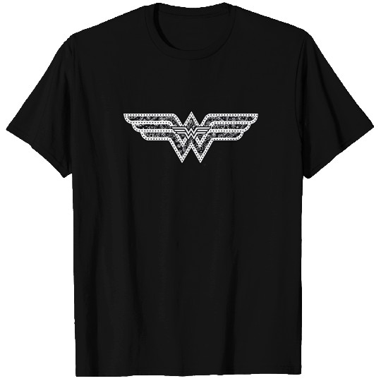 Wonder Woman Paisley Logo T-shirt