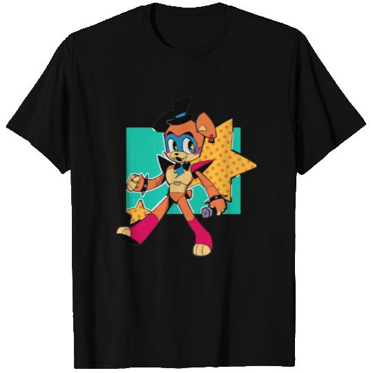 glamrock freddy-Security Breach Fnaf T-Shirts