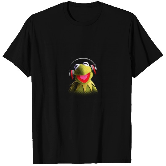 Disneyss Muppet Babies Kermit Headphones T-Shirts