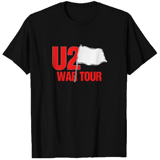 U2 W.a.r Tour Vintage 1983 Black Concert T Shirt