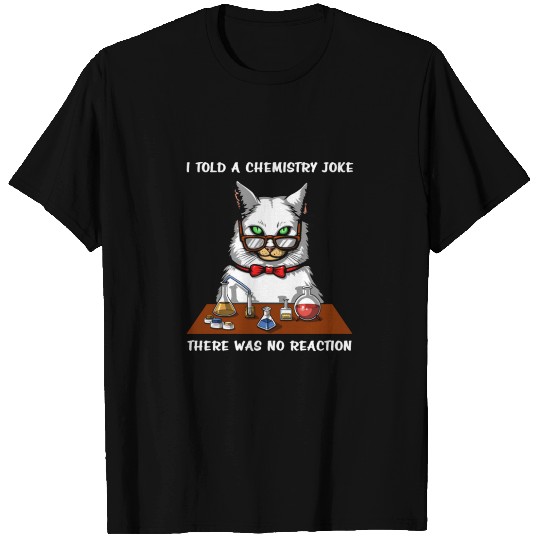 Cat chemistry teacher T-shirt