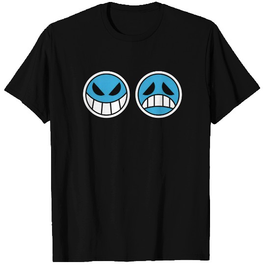 one piece ace smiley face T-shirt