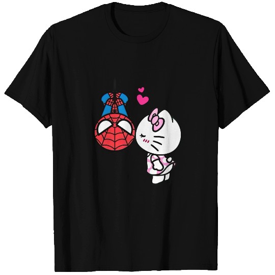 Hello Kitty and Spider-Man Lovers Tee