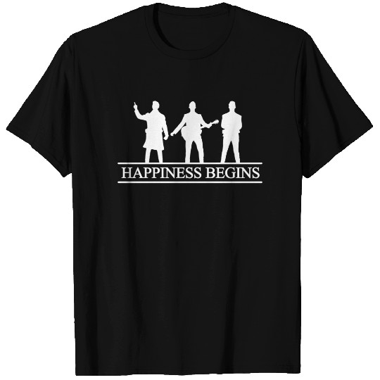 HAPPINESS BEGINS T-Shirts