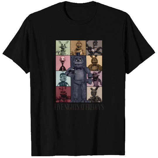 Five Nights At Freddys Eras Tour T-Shirts