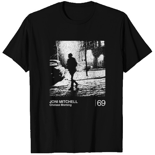 Joni Mitchell / Minimalist Graphic Artwork Design - Joni Mitchell - T-Shirt