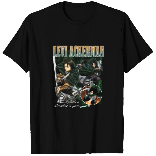 levi ackerman Anime Vintage T Shirt
