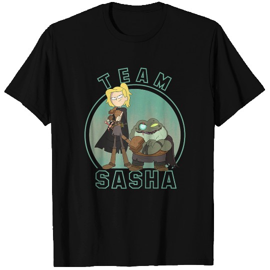 Disneyss Channel Amphibia Team Sasha T-Shirts