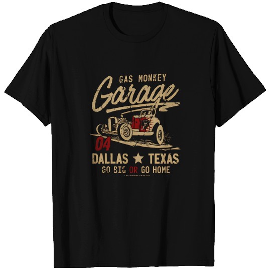 Gas Monkey Garage Vintage Hot Rod Tee T-Shirt