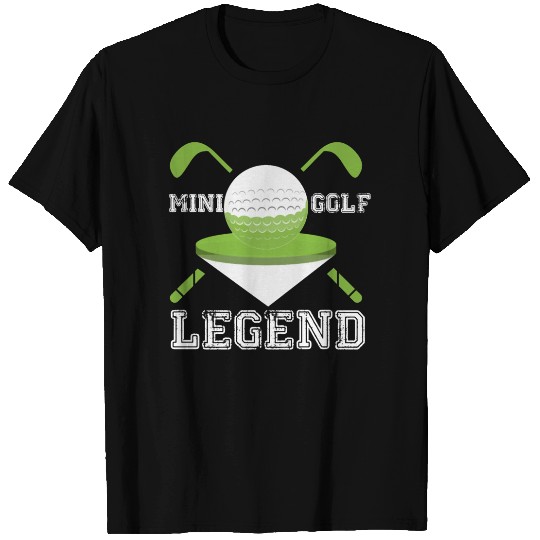 Mini Golf Legend Minigolf Player Champion T-shirt