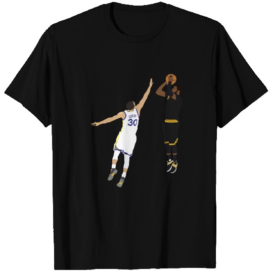 Kyrie Irving Clutch Shot Over  Curry T-Shirts