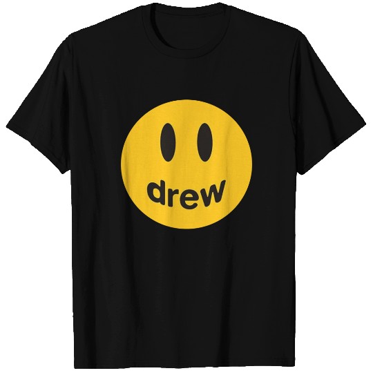 Funny Drew Smiley Face Inspired Printed Tshirt