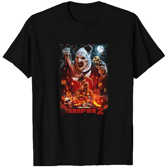 Terrifier 2 horror movie poster T-Shirts